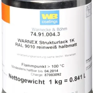 Rabatt Adam Hall Hardware 0131 WHI Strukturlack weiß 1 kg