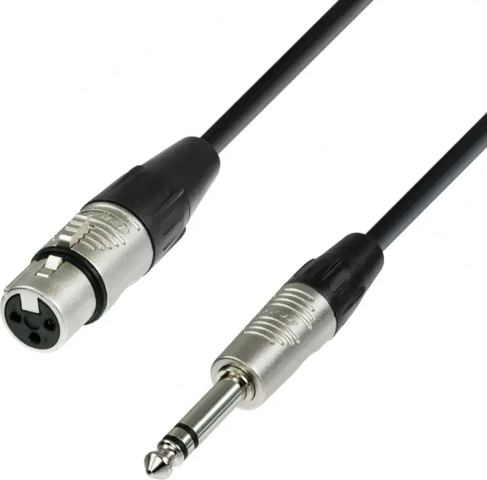 Must-Have Adam Hall Cables K4 BFV 0750 Mikrofonkabel REAN XLR female auf 6,3 mm Klin