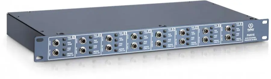 Günstig Palmer Pro PAN 16 19" DI-Box 8 Kanal passiv