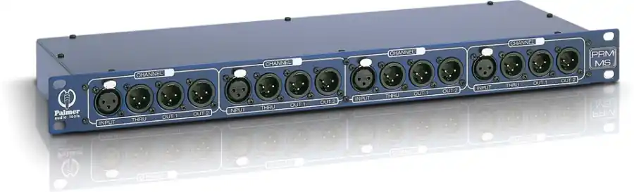 Angebot Palmer Pro PRMMS Mikrofon Splitbox 4 Kanal