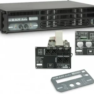 Sale Ram Audio S6000DSPGPIO PA Endstufe 2x2950W 2Ohm inkl. DSP- und GPIO-Modul