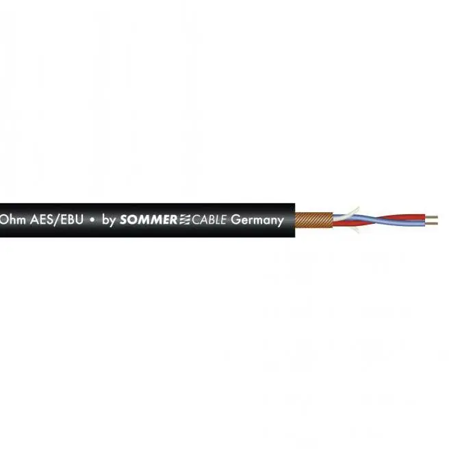 Letzte Chance SOMMER CABLE Mikrofonkabel AES/EBU 2x0,14 100m sw SC-Micro-Stage