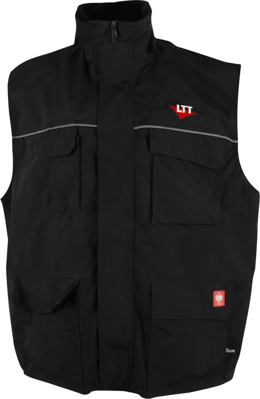 LTT Herren Weste schwarz XL Markenware