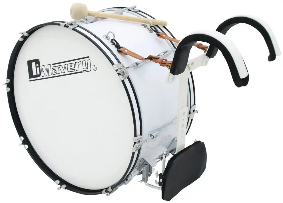 DIMAVERY MB-424 Marsch-Bass-Trommel 24x12 Ausverkauf