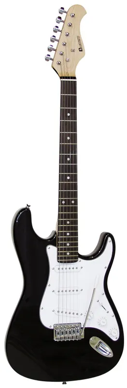 DIMAVERY ST-203 E-Gitarre, schwarz Nur Heute