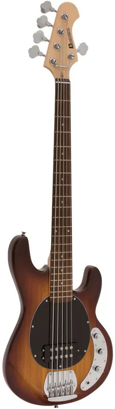 Rabatt DIMAVERY MM-505 E-Bass, 5-saitig, sunburst