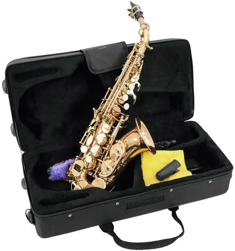 Wochenendangebot DIMAVERY SP-20 Bb Sopransaxophon, gold