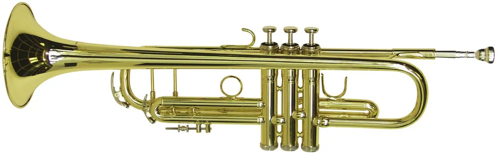 Gratis Versand DIMAVERY TP-20 B-Trompete, gold