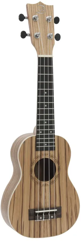 Sofort Bestellen DIMAVERY UK-400 Ukulele Sopran "Zebrawood"