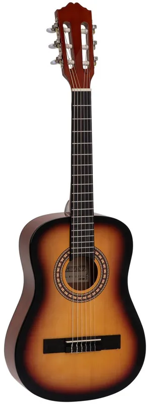 DIMAVERY AC-303 Klassikgitarre 1/2 sunburst Preis Gesenkt