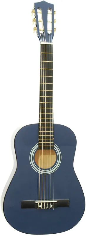 Mega-Angebot DIMAVERY AC-303 Klassikgitarre 1/2, blau