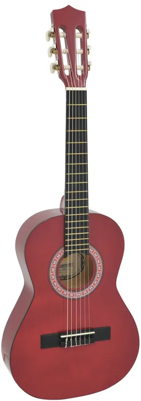 DIMAVERY AC-303 Klassikgitarre 1/2, rot Bestpreis