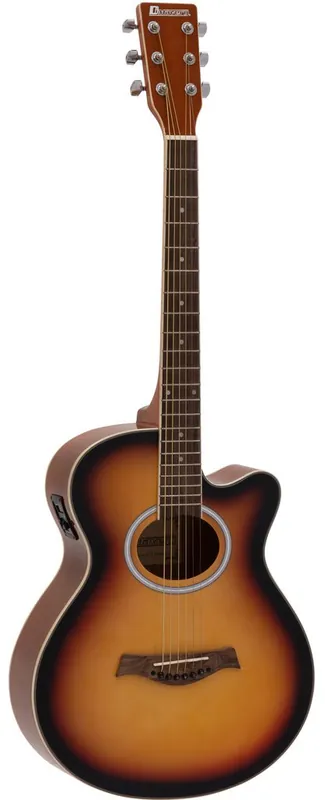 DIMAVERY AW-400 Westerngitarre, sunburst Expressversand
