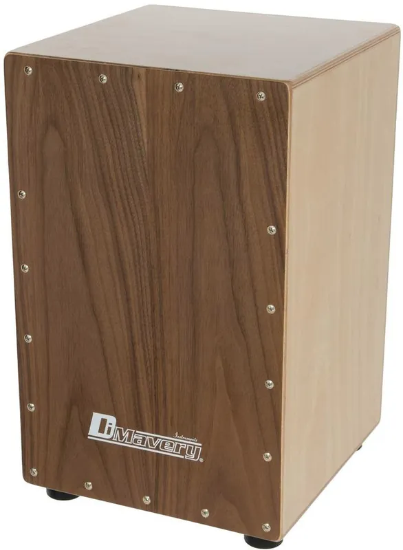 DIMAVERY CJ-500 Cajon, Walnuss, verstellbar Sonderaktion
