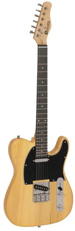 DIMAVERY TL-401 E-Gitarre, natur Sichere Zahlung