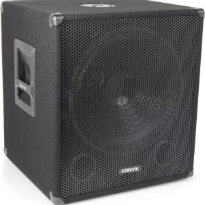 Vonyx SMWBA15 Bi-Verstärker Subwoofer 15" 600W Letzte Chance