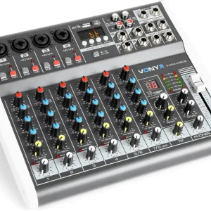Nur Für Kurze Zeit Vonyx VMM-K802 8-Kanal-Musikmischpult mit DSP