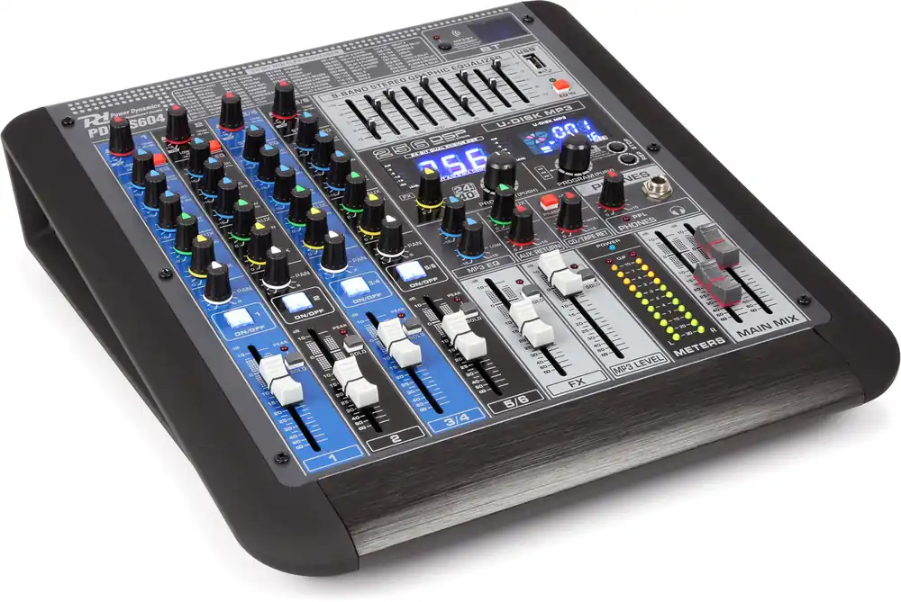 Power Dynamics PDM-S604 6-Kanal-Profi-Analogmischpult Sale