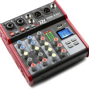 Neue Ware Power Dynamics PDM-X401 4-Kanal Studio-Mischpult
