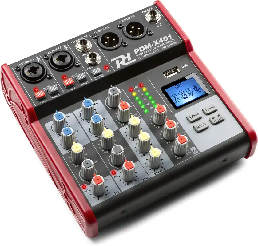 Neue Ware Power Dynamics PDM-X401 4-Kanal Studio-Mischpult