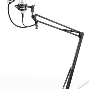 Vonyx CMS300S Studio-Mikrofon-Set USB Titanium Geprüft