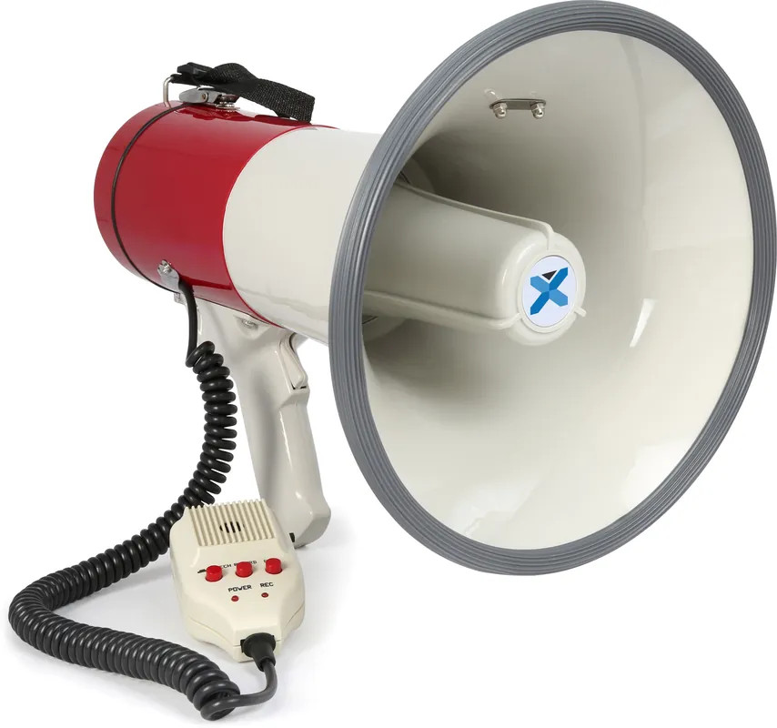 Vonyx MEG050 Megaphon 50W Aufnahmesirene Mikrofon Top-Preis