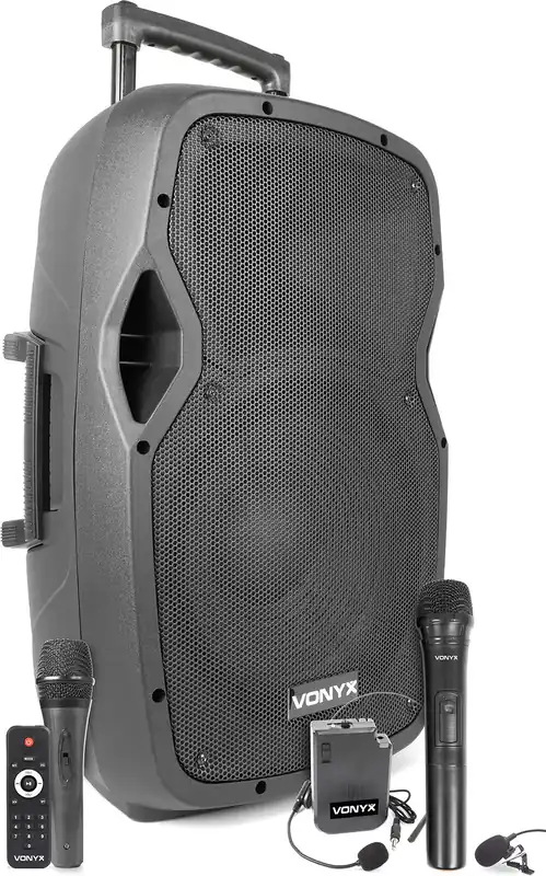 Vonyx AP1200PA Tragbarer Lautsprecher 12" Gratis Versand