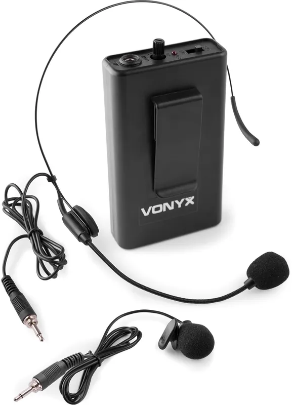 Vonyx BP12 Taschensender-Mikrofon-Set 864.5MHz Finale Aktion