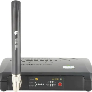 WIRELESS SOLUTION BlackBox F-1 G6 Transceiver Drahtloser DMX-, Art-Net- und Streaming-ACN-Sender Sonderangebot