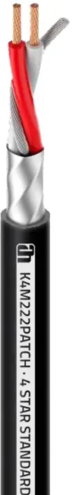 Adam Hall Cables 4 STAR M 222 PATCH - Mikrofon-Patchkabel 2 x 0,22 mm² Expressversand