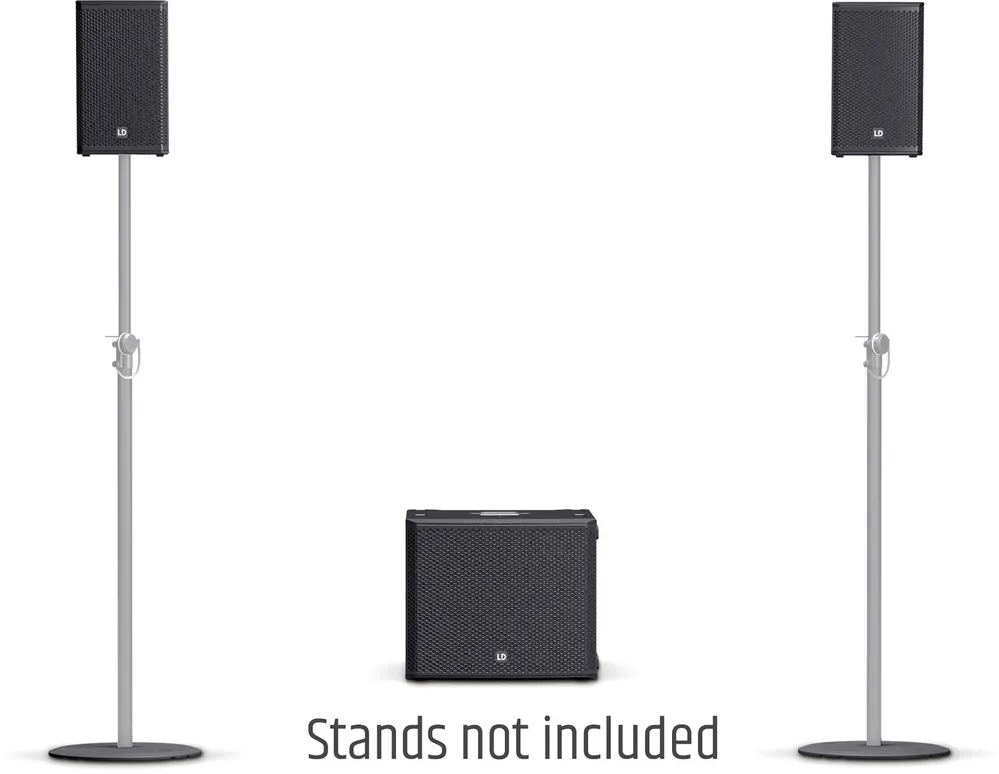 Preisknaller LD Systems STINGER G3 LOUNGE SET A - 2 x 8" Aktiv-PA-Lautsprecher + 1 x 15" Aktiv-Subwoofer