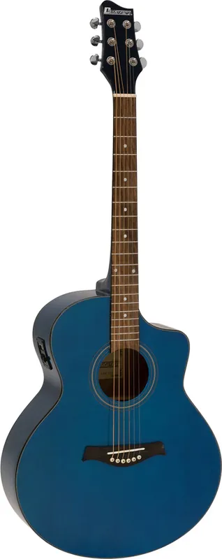 Top-Preis DIMAVERY STW-50 Westerngitarre, blau