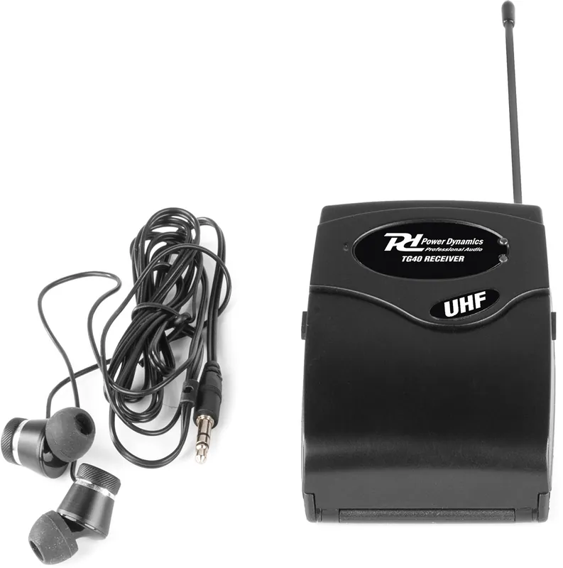 Power Dynamics TG40R Drahtloser Reiseleiter-Empfänger Angebot