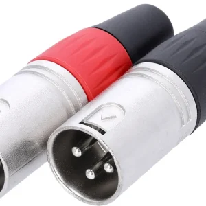 Adam Hall Connectors 3 STAR C XM3 PAIR - XLR Stecker 3-Pol male Paar Bestseller