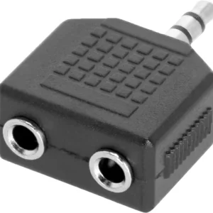Adam Hall Connectors 4 STAR AY MF3 MM3 - Y-Adapter 2x3,5mm Klinke TRS fem. auf 3,5mm Klinke TRS fem. Billig