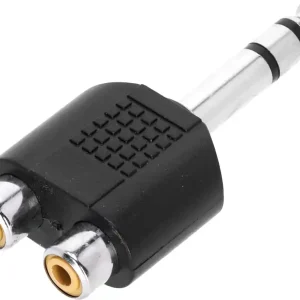 Direkt Vom Hersteller Adam Hall Connectors 4 STAR AY RF2 JM3 - Y-Adapter 2 x Cinch female auf 6,3 mm Klinke TRS male
