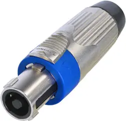 Neutrik NLT4FXX - Speakon Stecker 4-Pol female, Nickelgehäuse Jetzt Kaufen