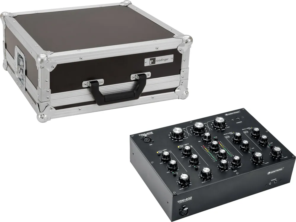 OMNITRONIC Set TRM-402 + Case Top-Angebot
