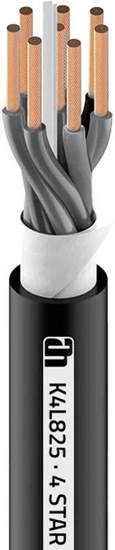 Adam Hall Cables 4 STAR 825 XXV - Lautsprecherkabel 8 x 2,5 mm², 25 m Bestpreis