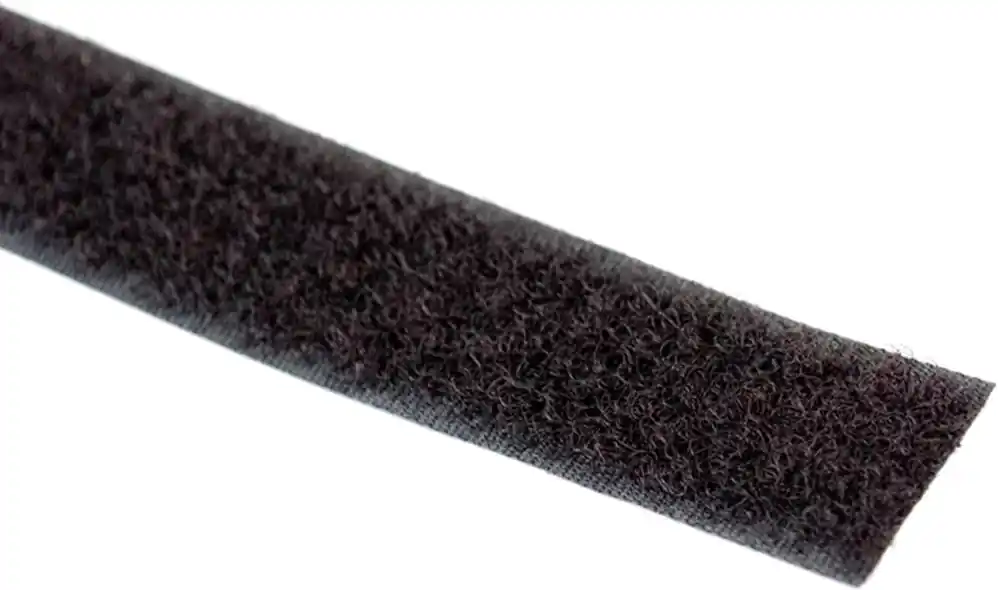 Markenprodukt Admiral Velcro nicht klebendes Schlaufenband 25m x 20mm schwarz