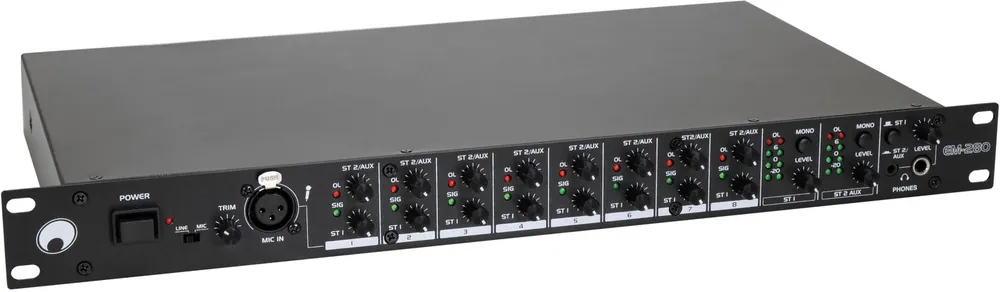 Begrenztes Angebot OMNITRONIC EM-280 Entertainment-Mixer