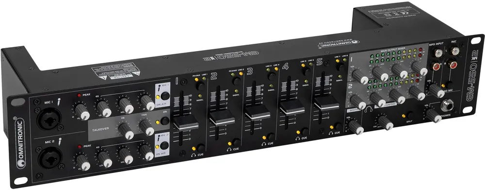 OMNITRONIC EM-550B MK2 Entertainment-Mixer Letzte Chance