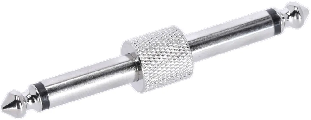 Preisreduziert Adam Hall Connectors 4 STAR A J M2 JM2 S - Adapter 6,3 mm Klinke TS auf 6,3 mm Klinke TS, gerade