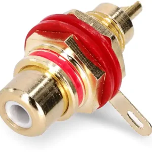 Adam Hall Connectors 4 STAR PR2 RED - Cinch Einbaubuchse Female Top-Angebot