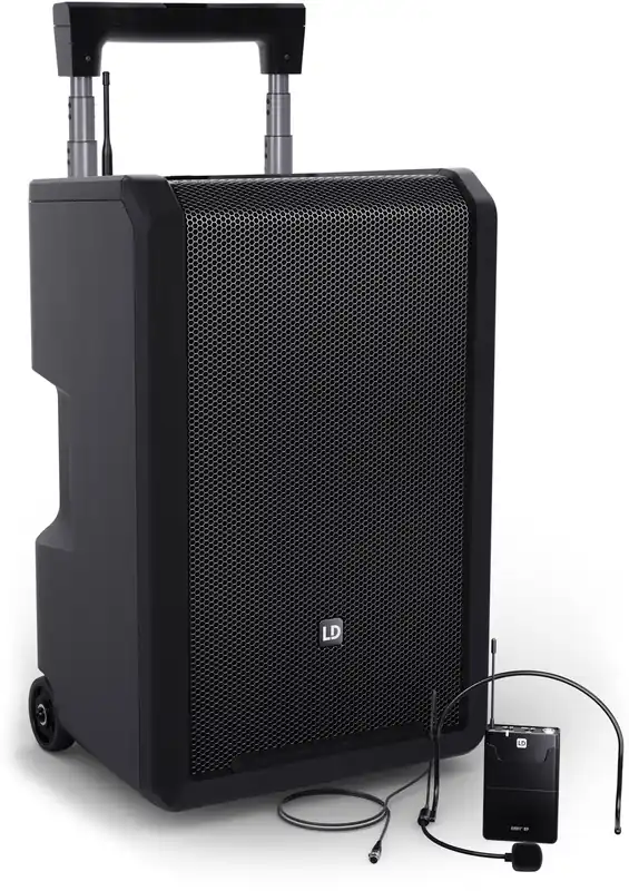 Begrenztes Angebot LD Systems ANNY® 10 BPH B6 - 10" Mobiler Bluetooth® PA-Lautsprecher mit Akku, Mixer