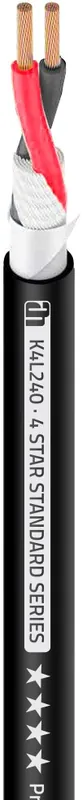 Rabatt Adam Hall Cables 4 STAR L 240 - Lautsprecherkabel 2 x 4,0 mm²