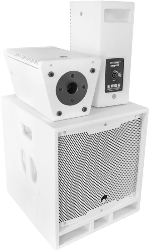 Preis Gesenkt OMNITRONIC MAXX-1206DSP 2.1 Aktiv-System weiß