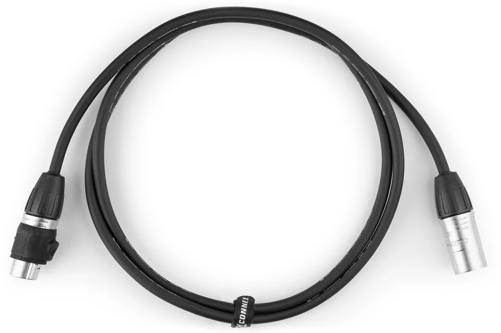 PD-Connex CX109-1 DMX IP65 XLR 5-polig Stecker-XLR Buchse 1,5m Highlight