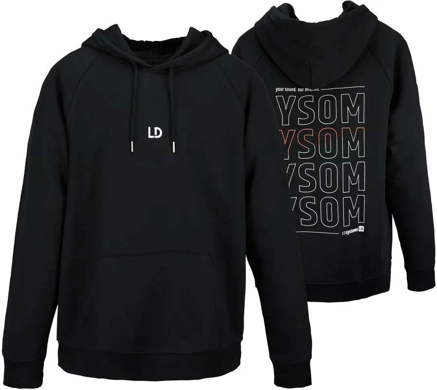 Merchandise "YSOM"-Outline Hoodie - Unisex 4XL - LD Systems Hoodie mit "YSOM"-Outline Motiv Beliebt
