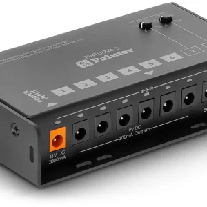 Palmer PWT 08 MK2 - Universalnetzteil für Pedalboard mit 8 Ausgängen Preiswert
